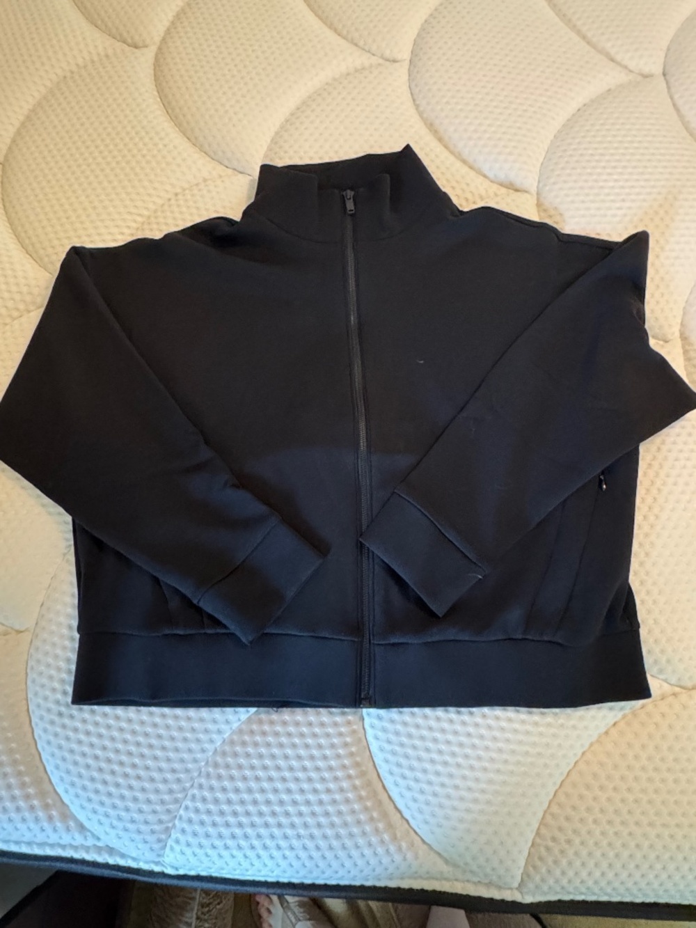 NWT Spanx AirEssentials black zip up jacket 1X